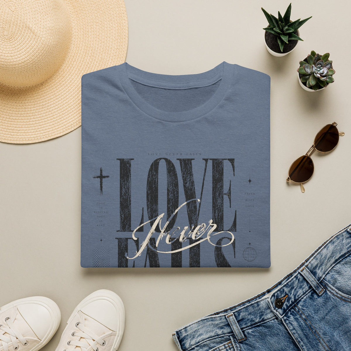 Love Never Fails T-Shirt