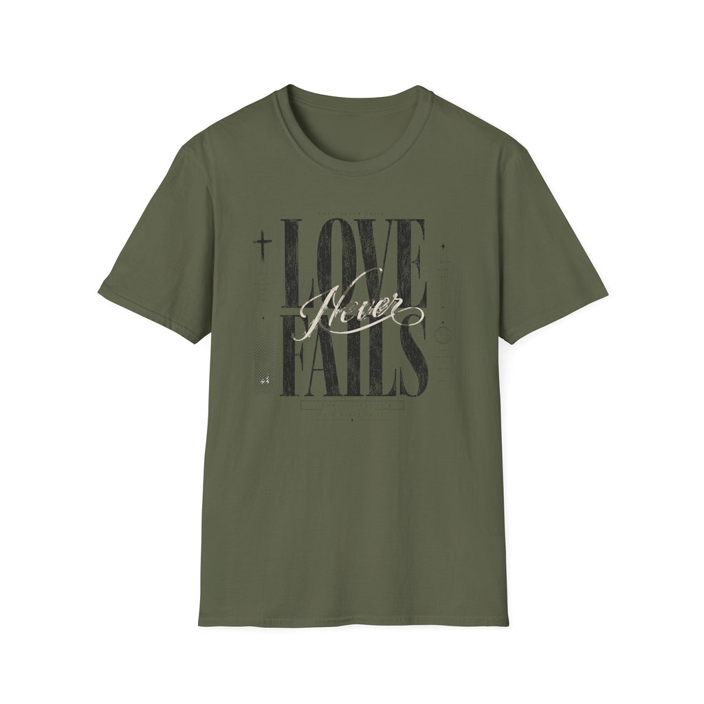 Love Never Fails T-Shirt