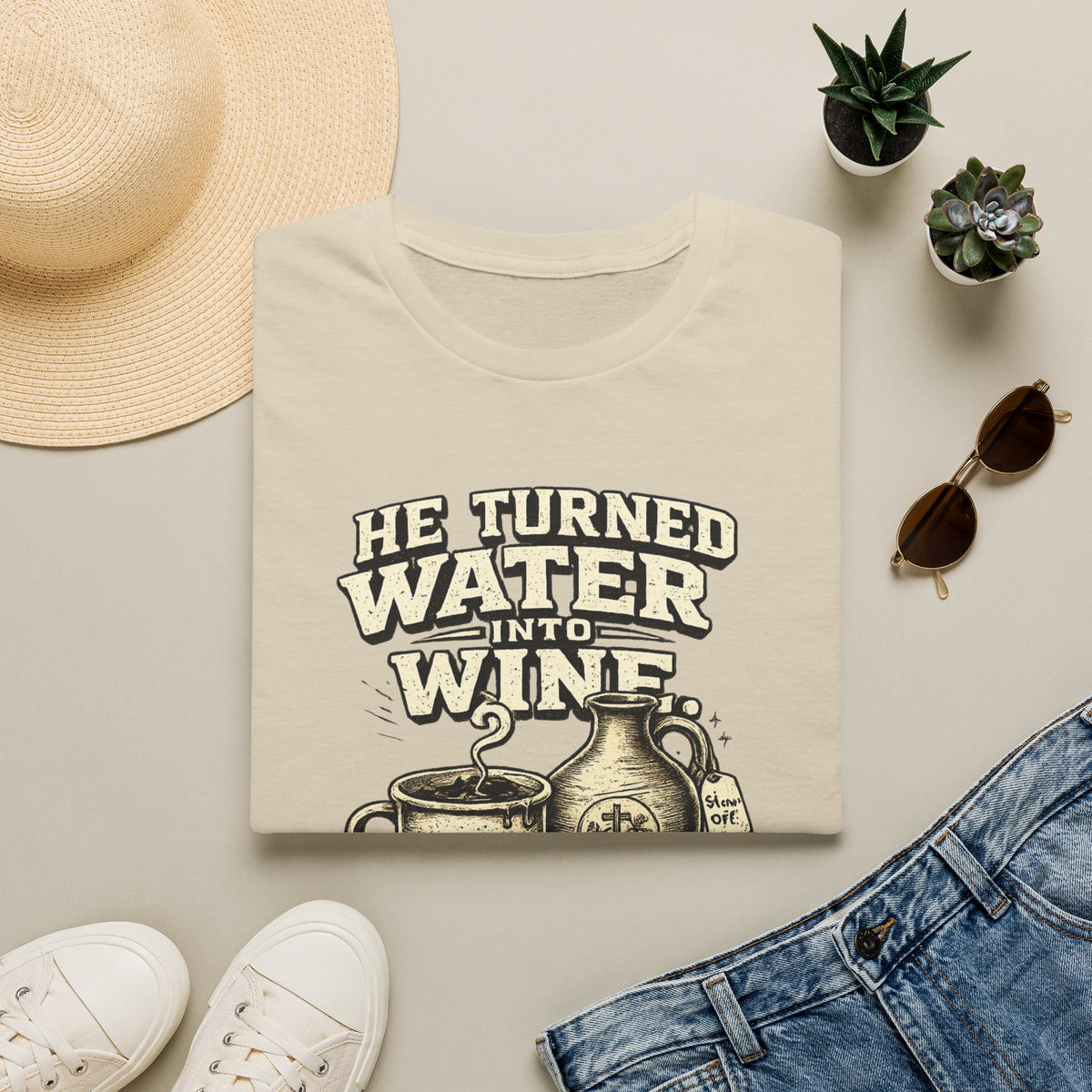 He Turned Water T-Shirt