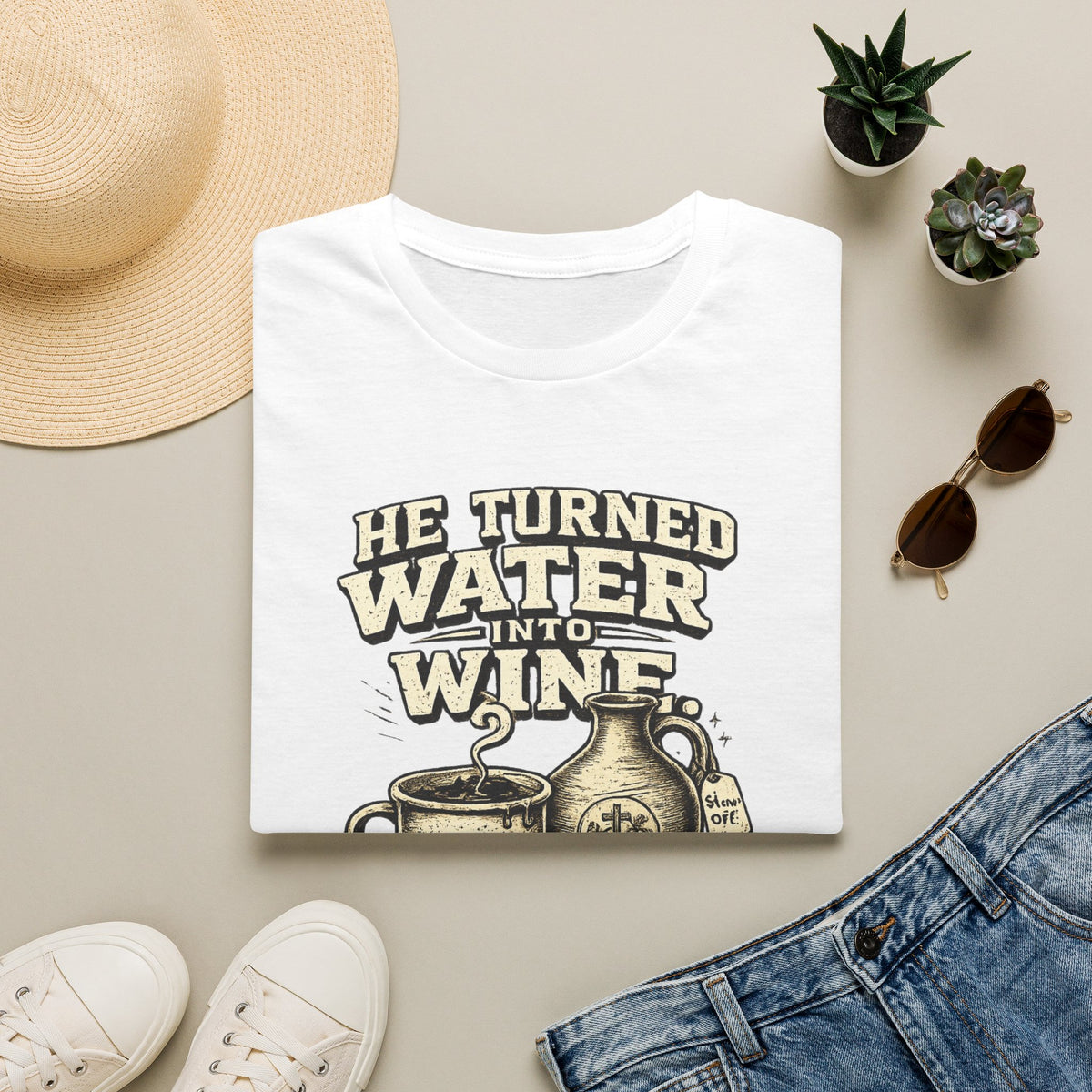 He Turned Water T-Shirt