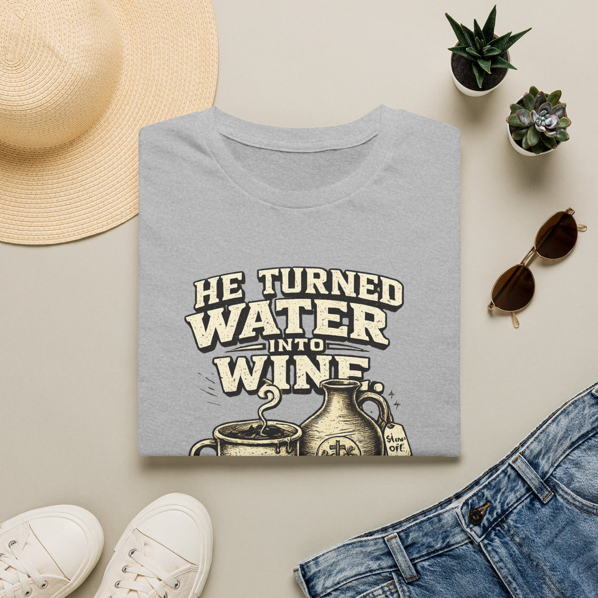 He Turned Water T-Shirt