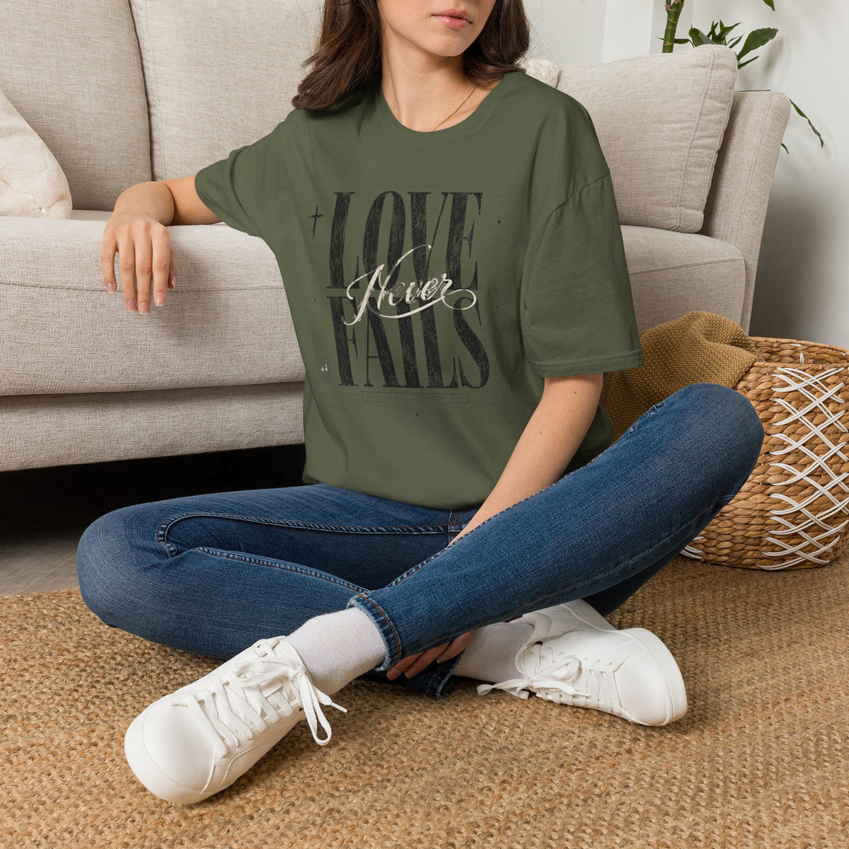 Love Never Fails T-Shirt